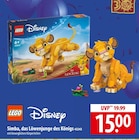 Aktuelles LEGO Disney Simba, das Löwenjunge des Königs 43243 Angebot bei famila Nordost in Kiel ab 15,00 €