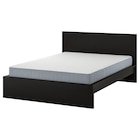 Bettgestell mit Matratze schwarzbraun/Vesteröy fest 160x200 cm Angebote von MALM bei IKEA Koblenz für 458,00 €