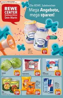 Lebensmittel im REWE Prospekt "Dein Markt" mit 46 Seiten (Hamburg)