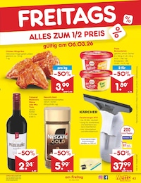 Netto Marken-Discount Rotwein im Prospekt 