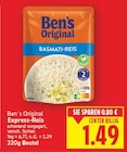 Express-Reis von Ben's Original im aktuellen E center Prospekt