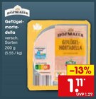 Geflügel-mortadella im Angebot bei Netto Marken-Discount in Marl Geflügel-mortadella Angebote bei Netto Marken-Discount Marl für 1,11 €