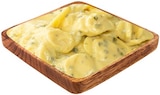 Pflanzlicher Kartoffelsalat von Eigene Herstellung für 0,88 € bei REWE im Angebot Pflanzlicher Kartoffelsalat von Eigene Herstellung im aktuellen REWE Prospekt
