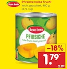 Pfirsiche halbe Frucht von Beste Ernte im aktuellen Netto Marken-Discount Prospekt für 1,79 €