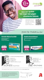 Apotheken Prospekt von mea - meine apotheke in Beckingen Aktueller mea - meine apotheke Apotheken Prospekt für Beckingen: Unsere Juni-Angebote mit 4} Seiten, 01.06.2026 - 30.06.2026