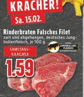 Rinderbraten Falsches Filet bei EDEKA im Neukirchen-Vluyn Prospekt für 1,59 €