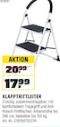 OBI - Klapptrittleiter Angebot im Prospekt Klapptrittleiter bei OBI im Prospekt "" für 17,99 €