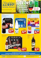 Aktueller Netto Marken-Discount Prospekt mit Bier, "DER ORT, AN DEM DU IMMER AUSGEZEICHNETE PREISE FINDEST.", Seite 1