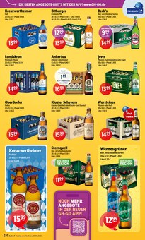 Warsteiner im aktuellen Getränke Hoffmann Prospekt (Freiberg) Warsteiner im Getränke Hoffmann Prospekt "Aktuelle Angebote" mit 12 Seiten (Freiberg)