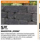 MAUERSTEIN „VERONA“ Angebote bei OBI Falkensee für 5,39 €