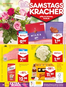 Milka im Netto Marken-Discount Prospekt "Aktuelle Angebote" mit 58 Seiten (Erlangen)