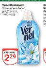 Aktuelle Waschmittel Angebote bei GLOBUS in Bochum Aktuelles Vernel Weichspüler Angebot bei GLOBUS in Bochum ab 2,29 €