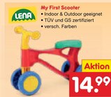 My First Scooter im Angebot bei Netto Marken-Discount in Chemnitz My First Scooter Angebote von LENA bei Netto Marken-Discount Chemnitz für 14,99 €