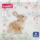 Servietten "Blumenhase" (33x33 cm) bei dm-drogerie markt im Remchingen Prospekt für 1,45 €