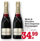 Brut Impérial Champagner Angebote von Moët & Chandon bei E center Rastatt für 34,99 €