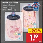 Aktuelles Wurst Aufschnitt Angebot bei Netto Marken-Discount in Cottbus ab 1,19 €