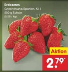 Erdbeeren Angebote bei Netto Marken-Discount Monheim für 2,79 €