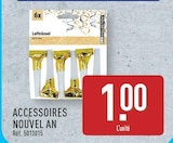 Promo accessoires nouvel an à 1,00 € dans le catalogue Aldi à Magny-en-Vexin