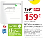 Promo Radiateur à inertie sèche céramique amaroc à 159,00 € dans le catalogue Mr. Bricolage à Saintes