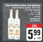 Reiche Ernte Spirituose Angebote von Echter Nordhäuser bei EDEKA Freiberg für 5,99 €