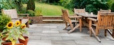 Terrassenplatten Eichenzell Sunshine im Angebot bei Raiffeisen Waren GmbH in Kassel Terrassenplatten Eichenzell Sunshine Angebote von FCN Betonelemente bei Raiffeisen Waren GmbH Kassel für 44,90 €