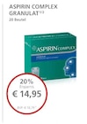 ASPIRIN COMPLEX GRANULAT bei LINDA im Langenfeld Prospekt für 14,95 €