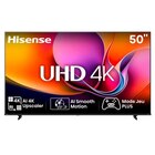 Téléviseur LED 4K* - 126 cm - HISENSE en promo chez Carrefour Téléviseur LED 4K* - 126 cm - HISENSE dans le catalogue Carrefour