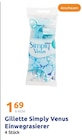 Aktuelle Rasierer Angebote bei Action in Paderborn Aktuelles Simply Venus Einwegrasierer Angebot bei Action in Paderborn ab 1,69 €