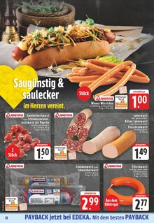 Wurst im EDEKA Prospekt "Aktuelle Angebote" mit 28 Seiten (Bottrop)