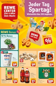 REWE Prospekt Dein Markt mit 34 Seiten