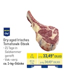 Dry aged Irisches Tomahawk-Steak Angebote von METRO Chef bei METRO Zwickau für 35,83 €