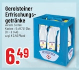 Erfrischungsgetränke im Angebot bei Trinkgut in Düren Erfrischungsgetränke Angebote von Gerolsteiner bei Trinkgut Düren für 6,49 €