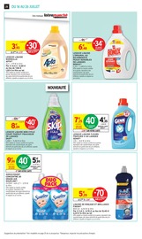 Promos Lessive dans le catalogue "-60% DE REMISE IMMÉDIATE SUR LE 2ÈME" de Intermarché Super Lessive en promo dans le catalogue Intermarché Super à la page 28