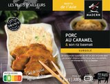 Porc au caramel et son riz basmati surgelé - Madern en promo chez Intermarché Super Rueil-Malmaison à 3,29 €