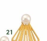 boucles perle de culture, or jaune 1,23 g dans le catalogue E.Leclerc
