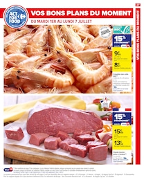 Offre Crevettes cuites dans le catalogue Carrefour du moment à la page 29