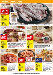 Prix et réduction Saucisse dans le prospectus Carrefour en cours Offre Saucisse dans le catalogue Carrefour du moment à la page 15