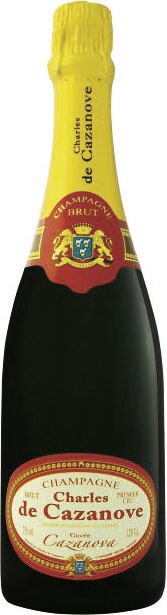 Champagne Cuvée Cazanova brut - Géant Casino à Courbevoie Champagne Cuvée Cazanova brut en promo chez Géant Casino Courbevoie à 17,73 €
