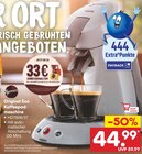 Original Eco Kaffeepadmaschine Angebote von Senseo, Philips bei Netto Marken-Discount Pforzheim für 44,99 €