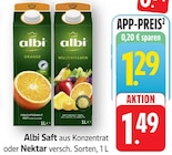 EDEKA Salach - Saft Orange Angebot im Prospekt Saft Orange bei EDEKA im Salach Prospekt für 1,29 €