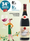 Promo Côtes du Rhône AOP rouge à 5,50 € dans le catalogue Bi1 à Pontailler-sur-Saône