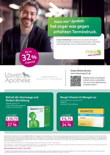 mea - meine apotheke Prospekt Unsere November-Angebote mit  Seiten