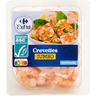 Crevettes cuites décortiquées ASC - CARREFOUR EXTRA à 3,59 € dans le catalogue Carrefour