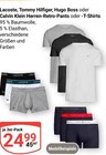 Herren-Retro-Pants oder -T-Shirts im Angebot bei GLOBUS in Erlangen Herren-Retro-Pants oder -T-Shirts Angebote von Lacoste, Tommy Hilfiger, Hugo Boss oder Calvin Klein bei GLOBUS Erlangen für 24,99 €