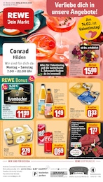 REWE Prospekt "Dein Markt" für Hilden, 29 Seiten, 09.02.2026 - 14.02.2026