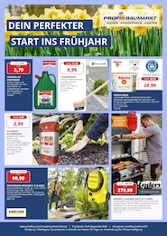 Profi-Baumarkt Eifel Prospekt für Alfter: "DEIN PERFEKTER START INS FRÜHJAHR", 4 Seiten, 14.03.2026 - 21.03.2026