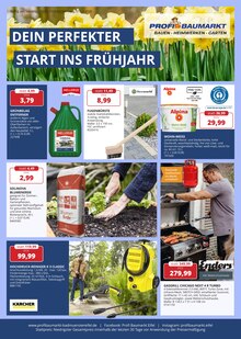 Profi-Baumarkt Eifel Prospekt DEIN PERFEKTER START INS FRÜHJAHR mit  Seiten in Euskirchen und Umgebung