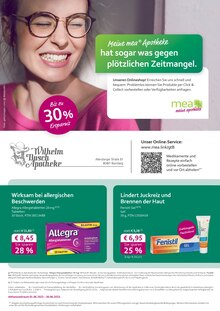 mea - meine apotheke Nürnberg Prospekt der aktuellen Woche, gültig von 01.06.2023 bis 30.06.2023 Aktueller mea - meine apotheke Nürnberg Prospekt "Unsere Juni-Angebote" mit 4 Seiten