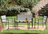 Set Canapés 4pcs en Acier et Textilene en promo chez Intermarché Express Foix à 69,99 €
