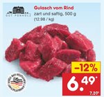 Gulasch vom Rind Angebote von Gut Ponholz bei Netto Marken-Discount Amberg für 6,49 €